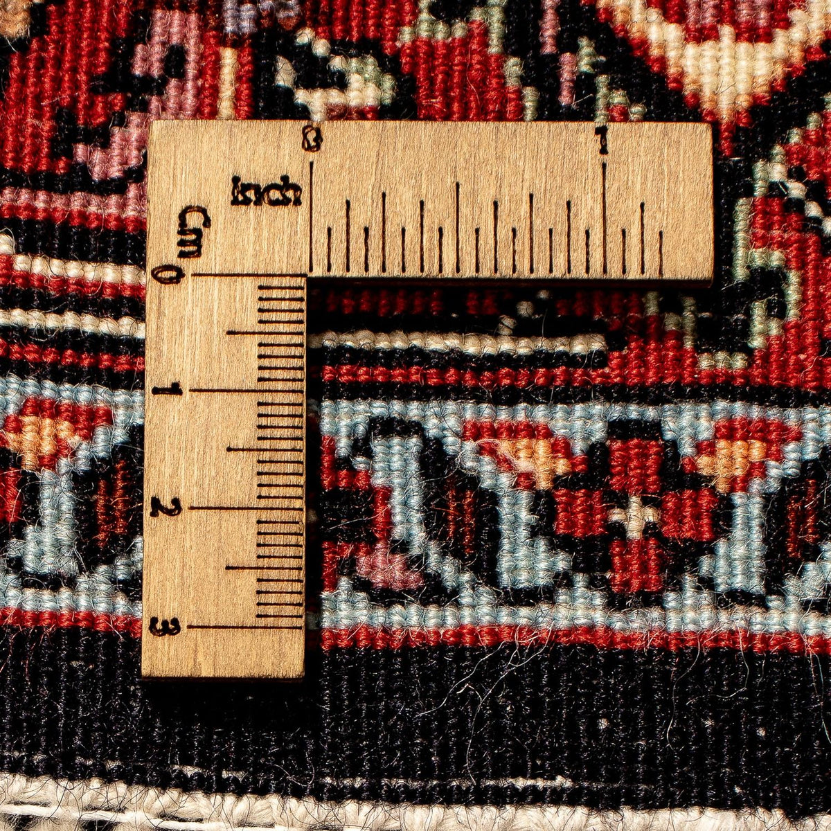 Tapis de couloir Tapis persan - Bidjar - 316 x 81 cm - multicolore