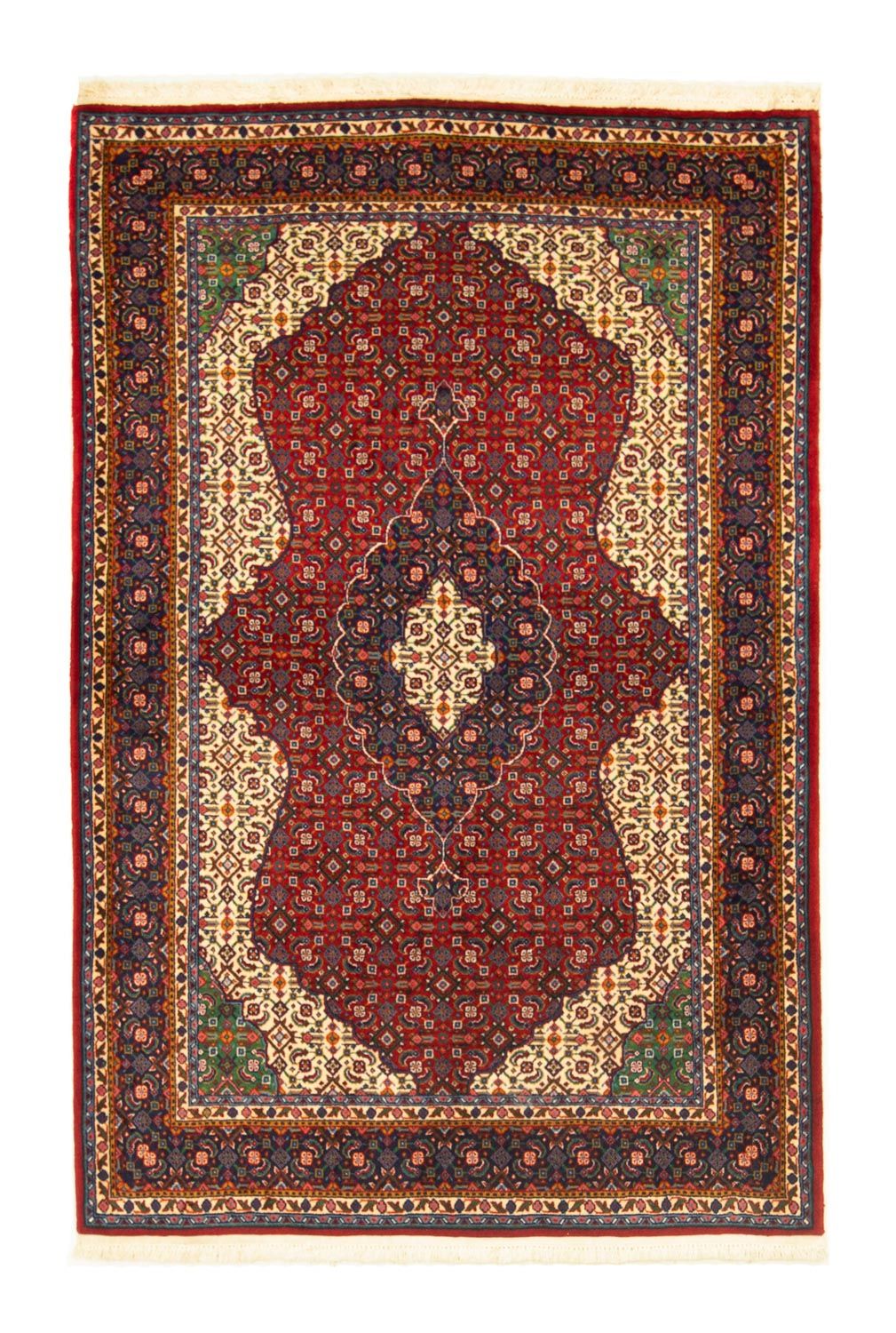 Tapis persan - Classique - 156 x 107 cm - rouge