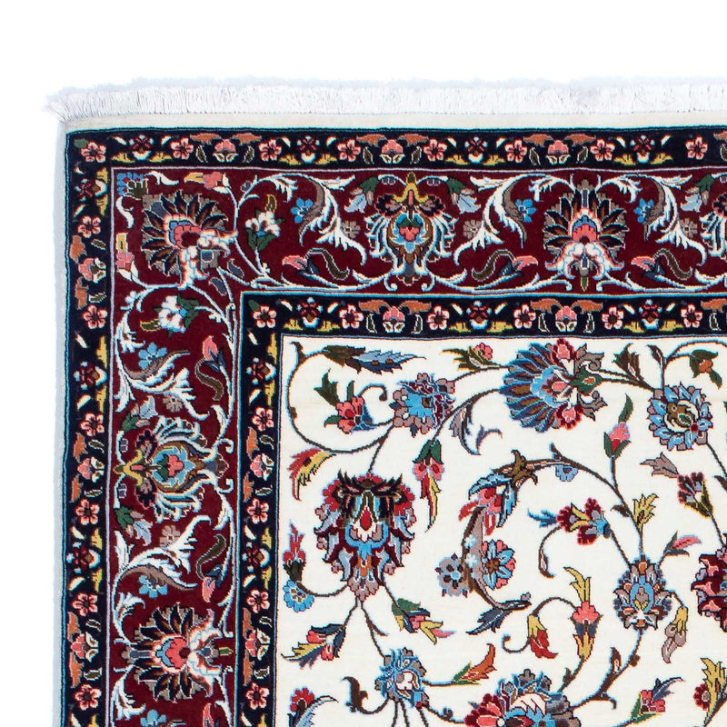 Tapis persan - Ghom - 218 x 137 cm - beige
