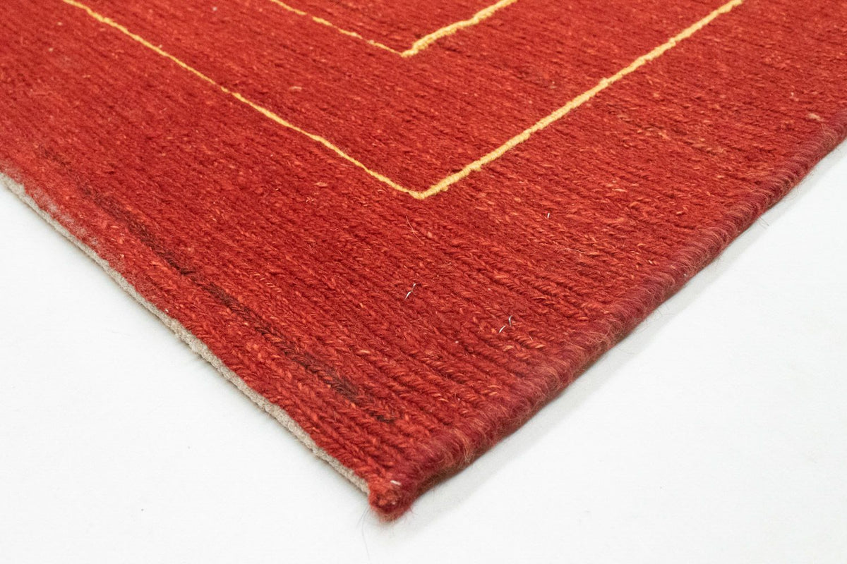 Tapis Gabbeh - Persan - 196 x 143 cm - rouge