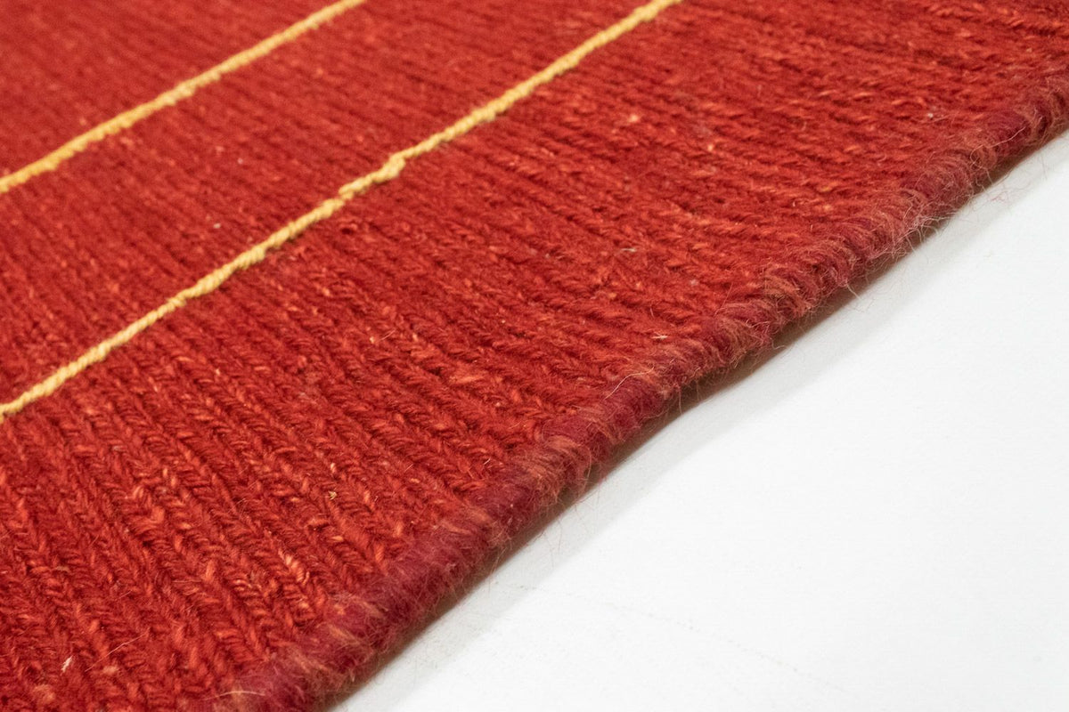 Tapis Gabbeh - Persan - 196 x 143 cm - rouge