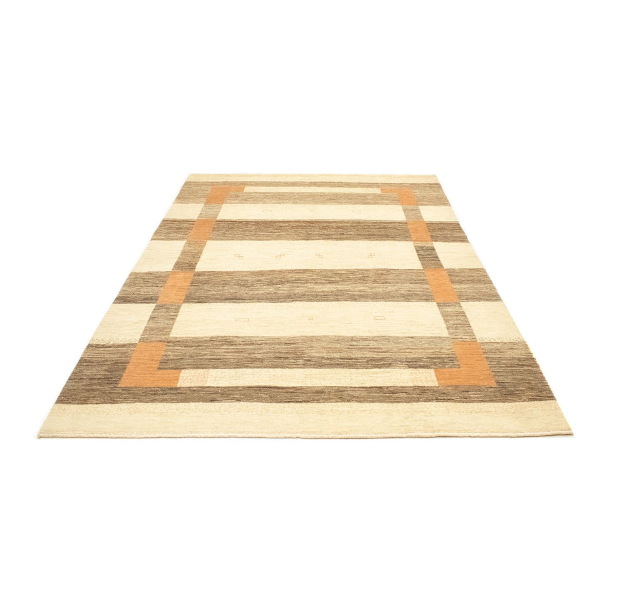 Tapis Gabbeh - Loribaft Persan - 245 x 165 cm - multicolore