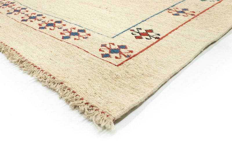 Tapis Gabbeh - Persan - 206 x 147 cm - beige