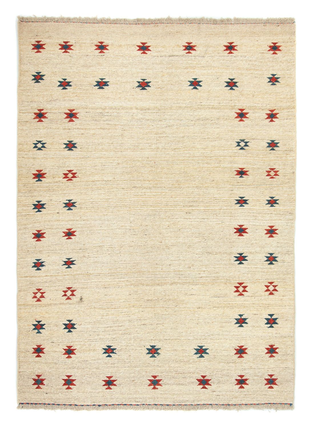 Tapis Gabbeh - Persan - 206 x 150 cm - beige