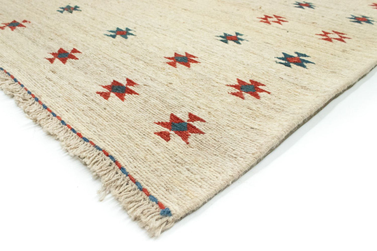 Tapis Gabbeh - Persan - 206 x 150 cm - beige