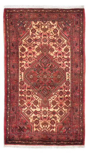 Tapis persan - Nomadic - 132 x 77 cm - rouge