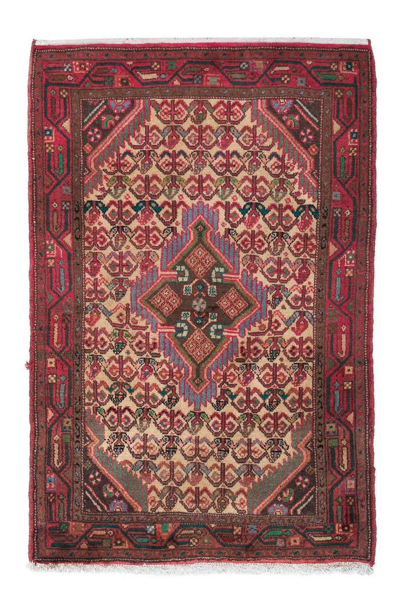 Tapis persan - Nomadic - 125 x 81 cm - beige