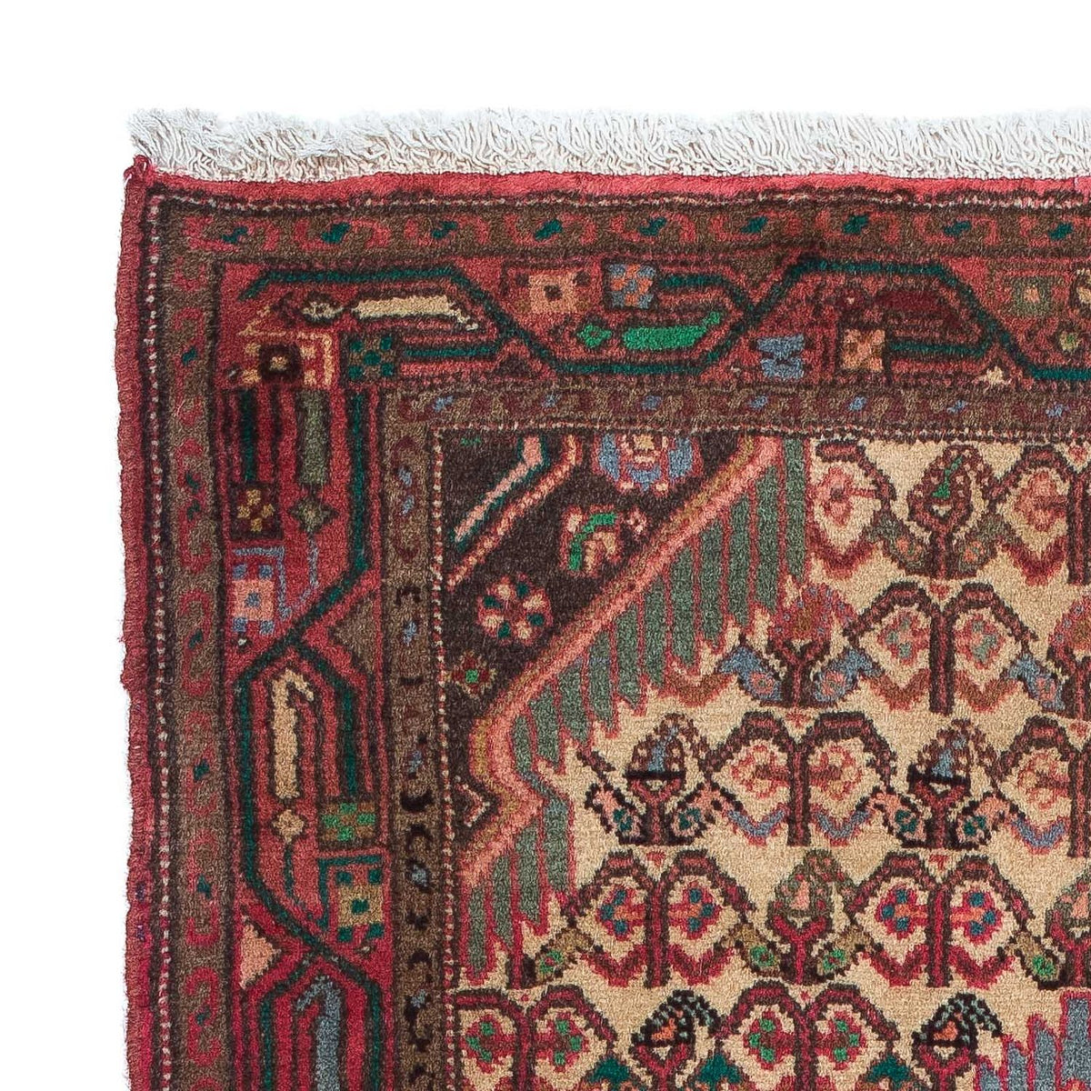 Tapis persan - Nomadic - 125 x 81 cm - beige