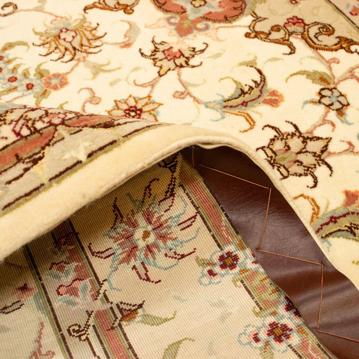 Tapis persan - Tabriz - Royal - 152 x 100 cm - beige