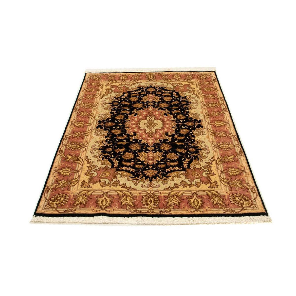 Tapis persan - Tabriz - Royal - 154 x 94 cm - noir