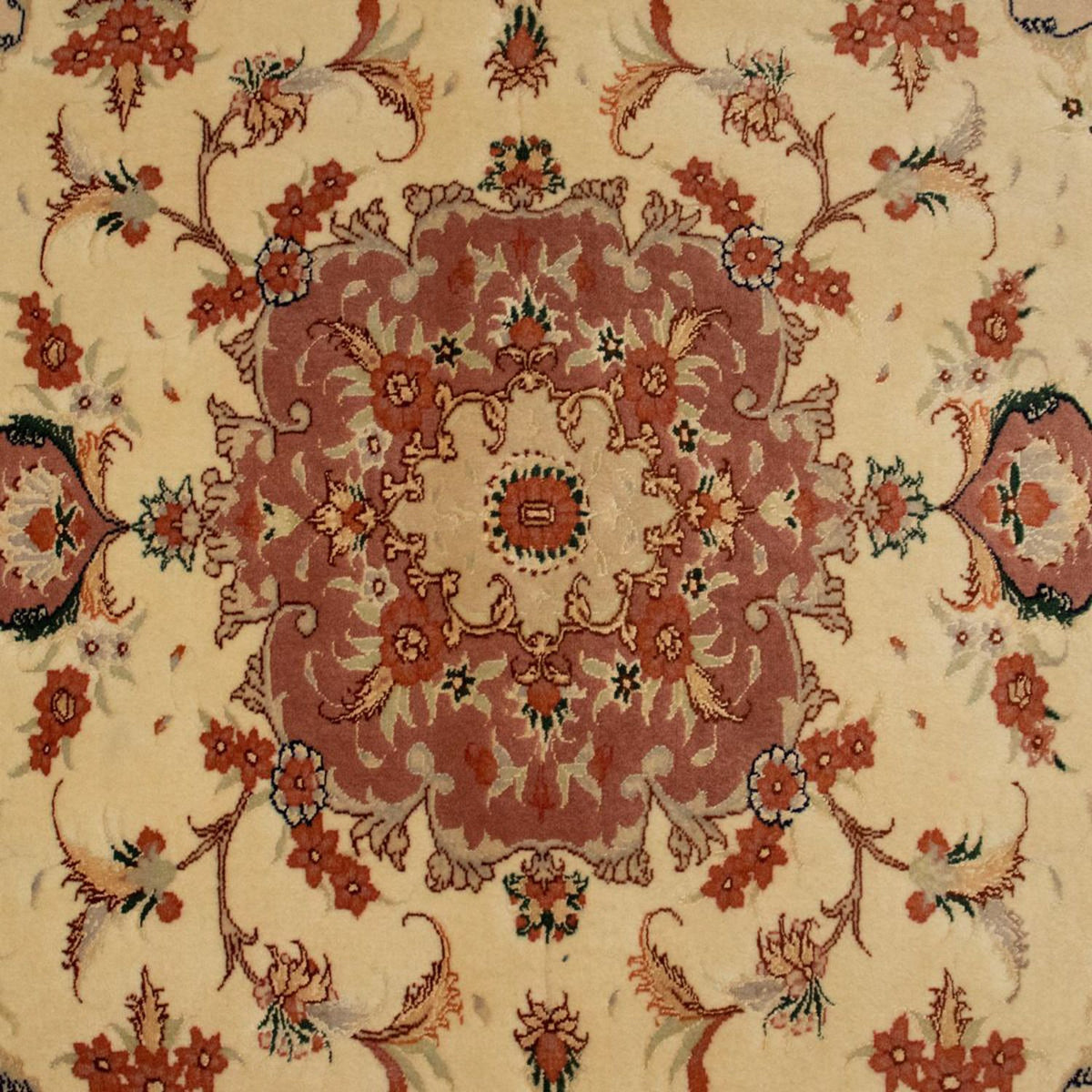 Tapis persan - Tabriz - Royal - 150 x 104 cm - beige