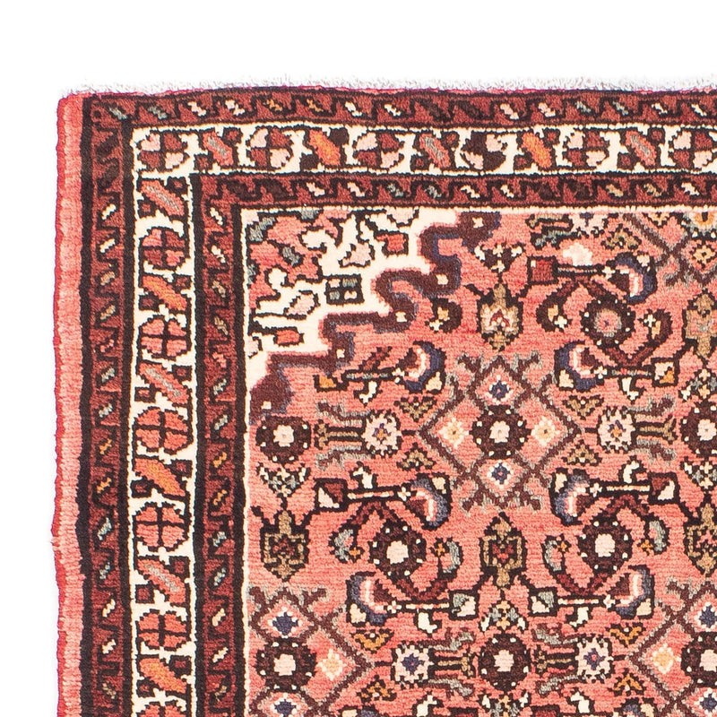 Tapis persan - Nomadic - 158 x 113 cm - rouge clair