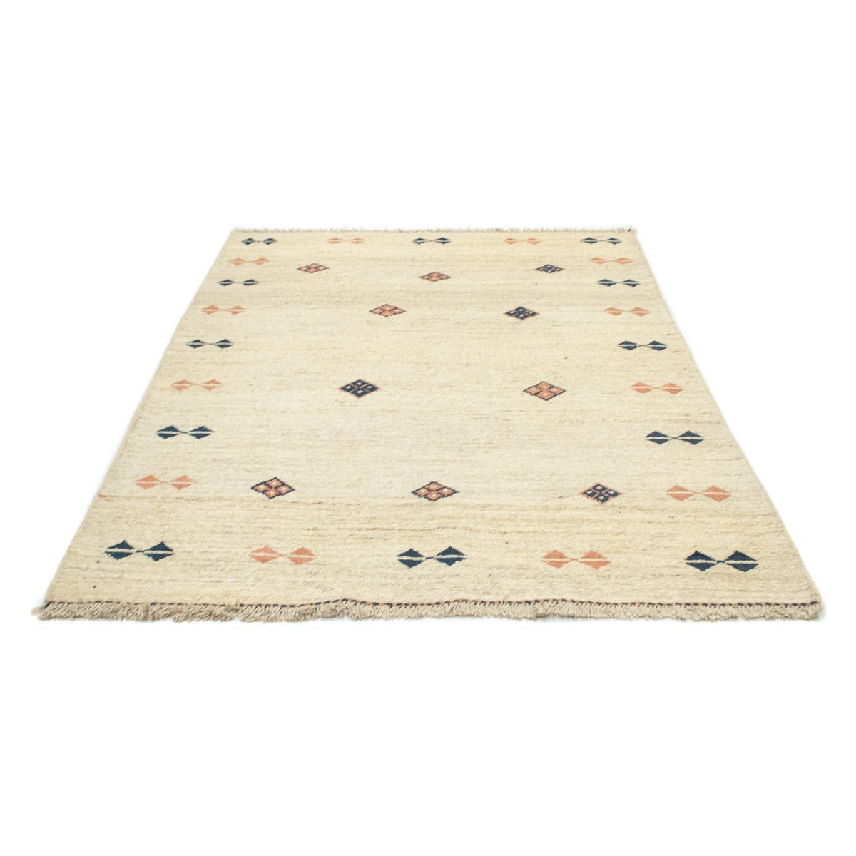 Tapis Gabbeh - Persan - 196 x 148 cm - beige