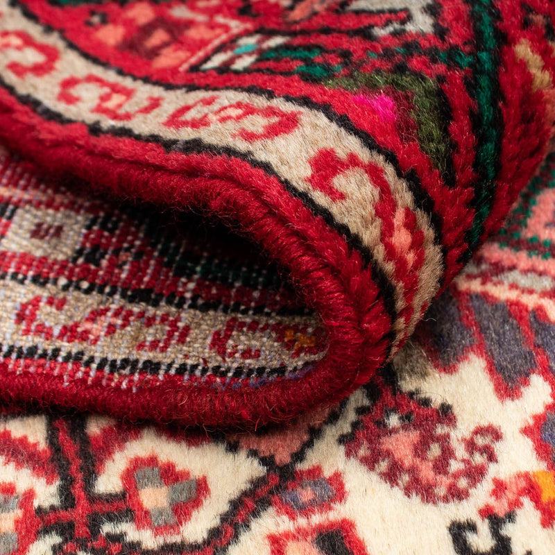 Tapis persan - Nomadic - 130 x 75 cm - rouge clair