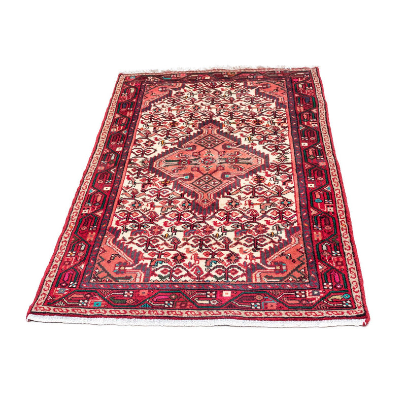 Tapis persan - Nomadic - 130 x 75 cm - rouge clair