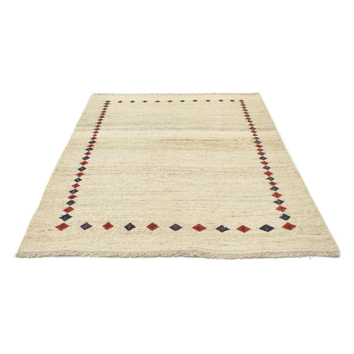 Tapis Gabbeh - Persan - 192 x 148 cm - beige