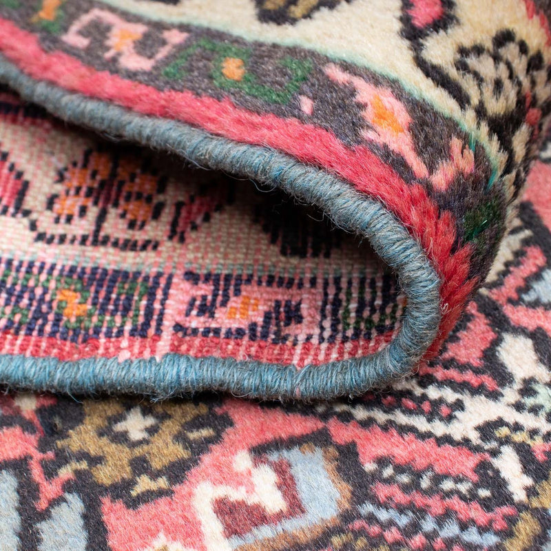 Tapis persan - Nomadic - 84 x 64 cm - rouge clair