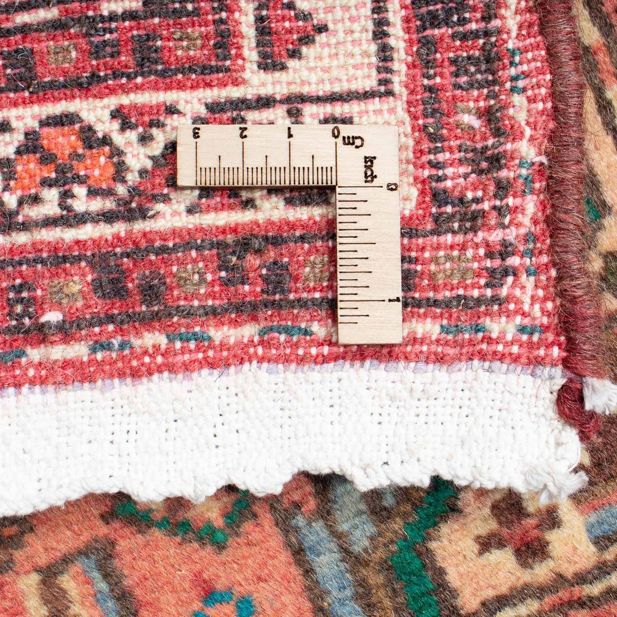 Tapis persan - Nomadic - 96 x 68 cm - rouge clair