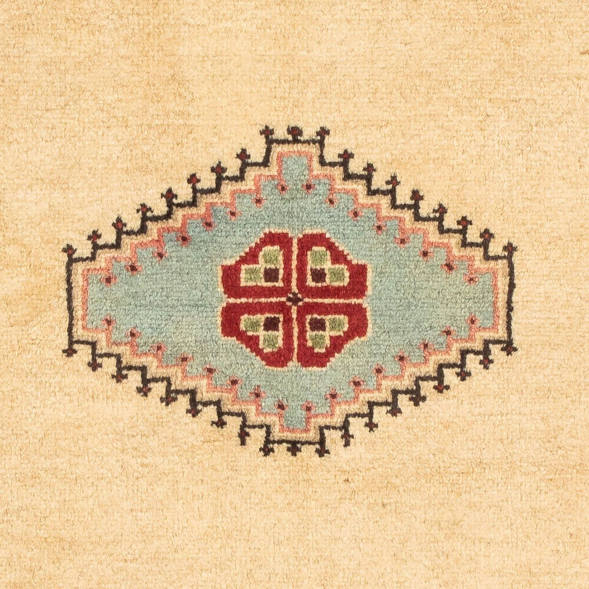 Tapis persan - Nomadic - 105 x 64 cm - marron clair