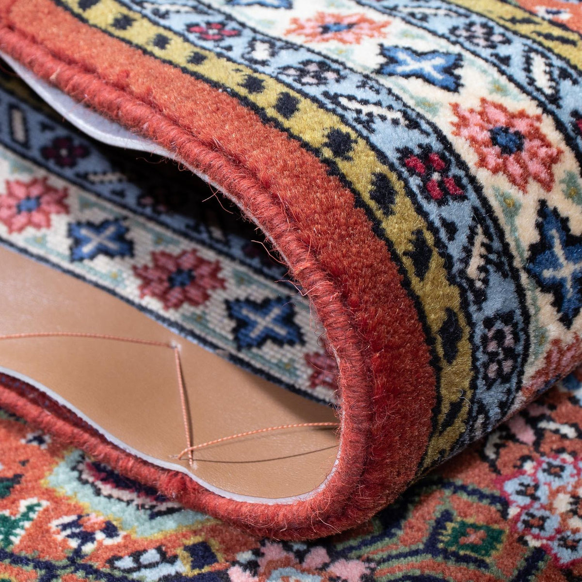 Tapis de couloir Tapis persan - Bidjar - 225 x 61 cm - beige