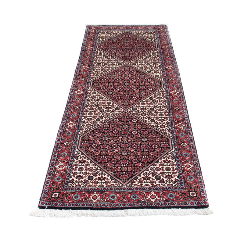 Tapis de couloir Tapis persan - Bidjar - 225 x 61 cm - beige