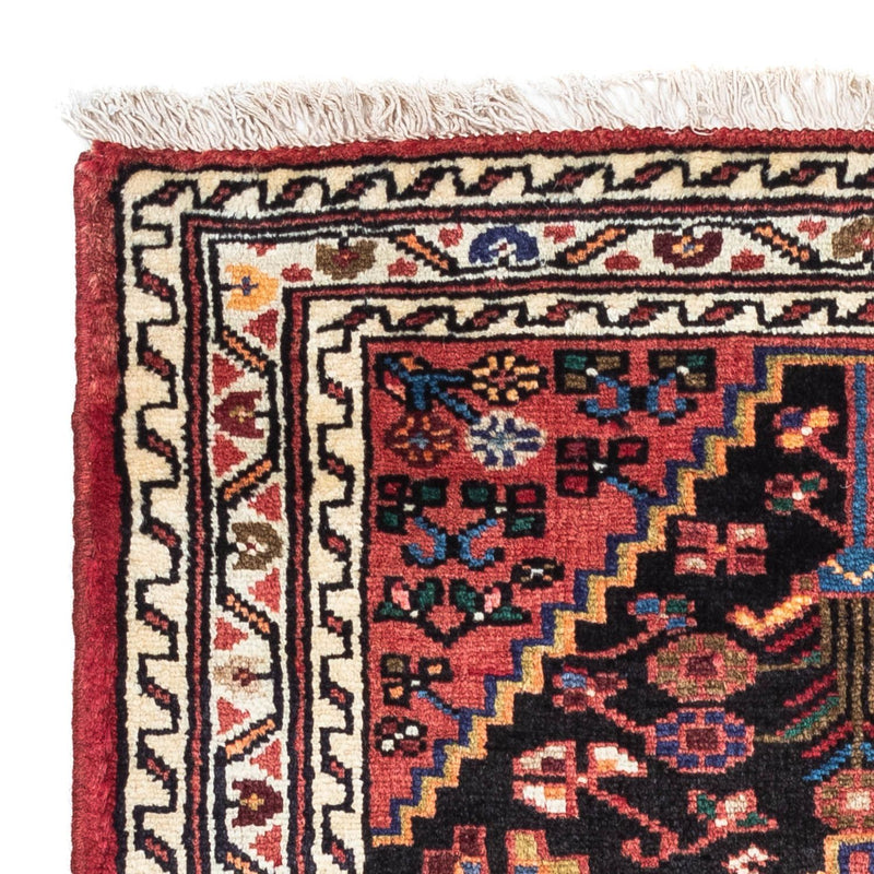 Tapis persan - Nomadic - 130 x 75 cm - rouge clair