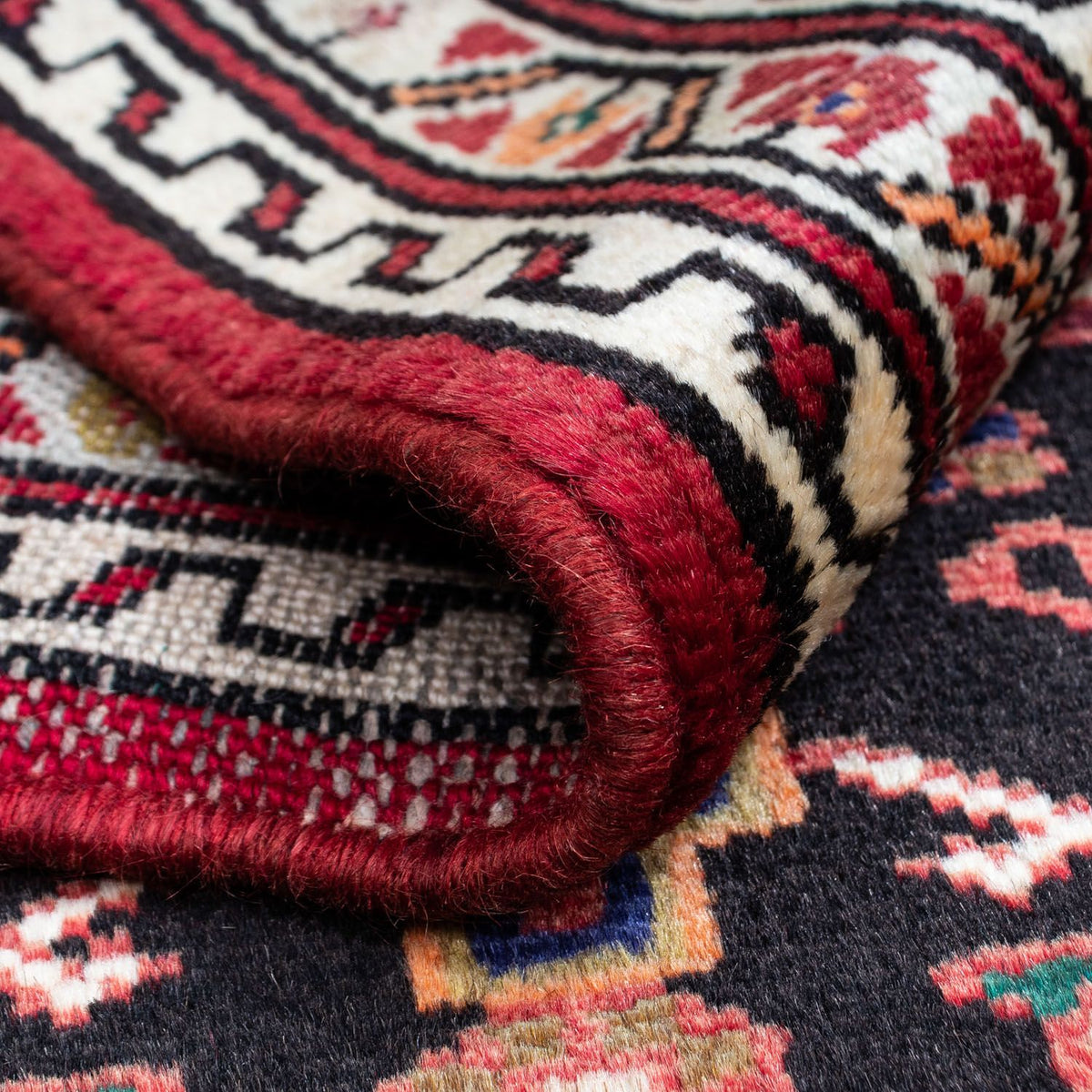 Tapis persan - Nomadic - 130 x 75 cm - rouge clair