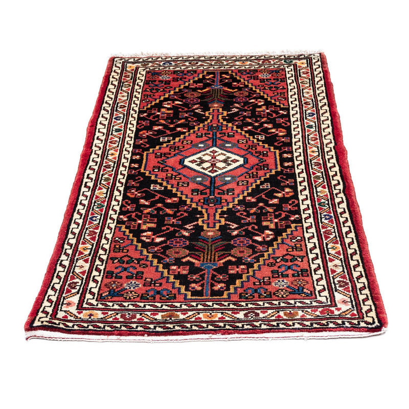 Tapis persan - Nomadic - 130 x 75 cm - rouge clair
