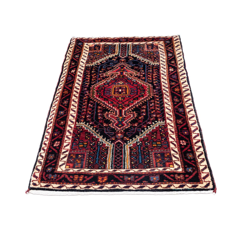 Tapis persan - Nomadic - 145 x 75 cm - bleu foncé