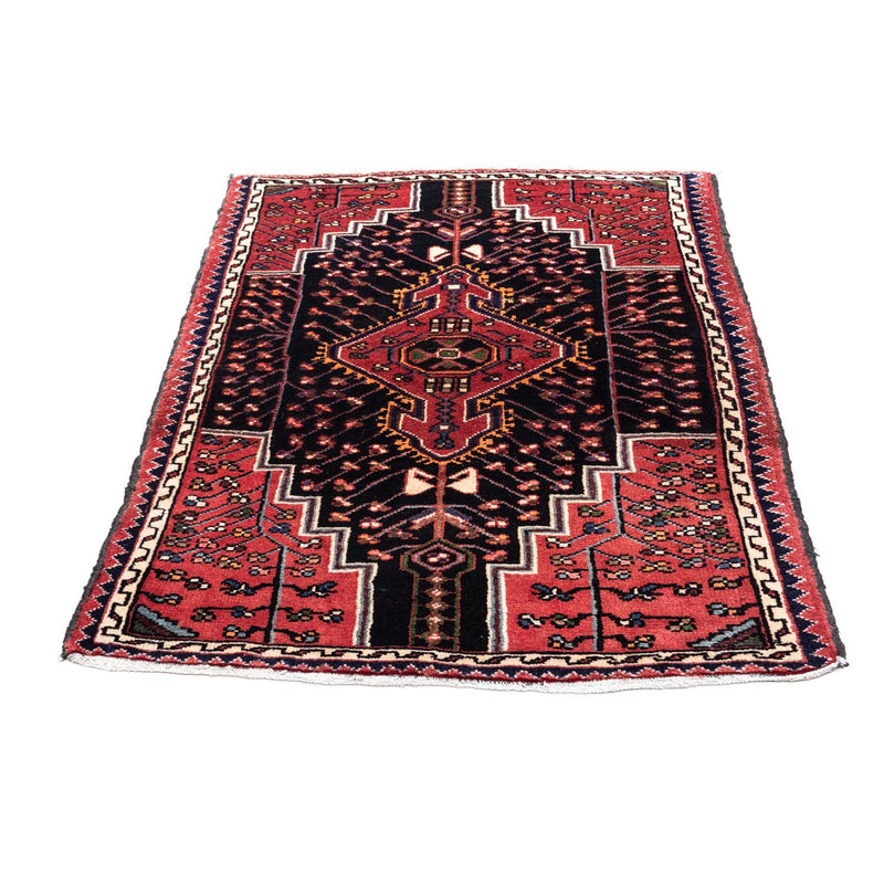 Tapis persan - Nomadic - 128 x 94 cm - rouge clair