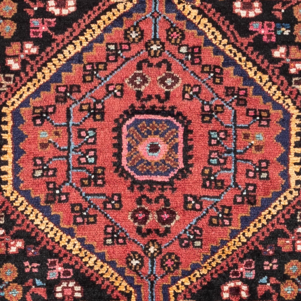 Tapis persan - Nomadic - 118 x 75 cm - rouge