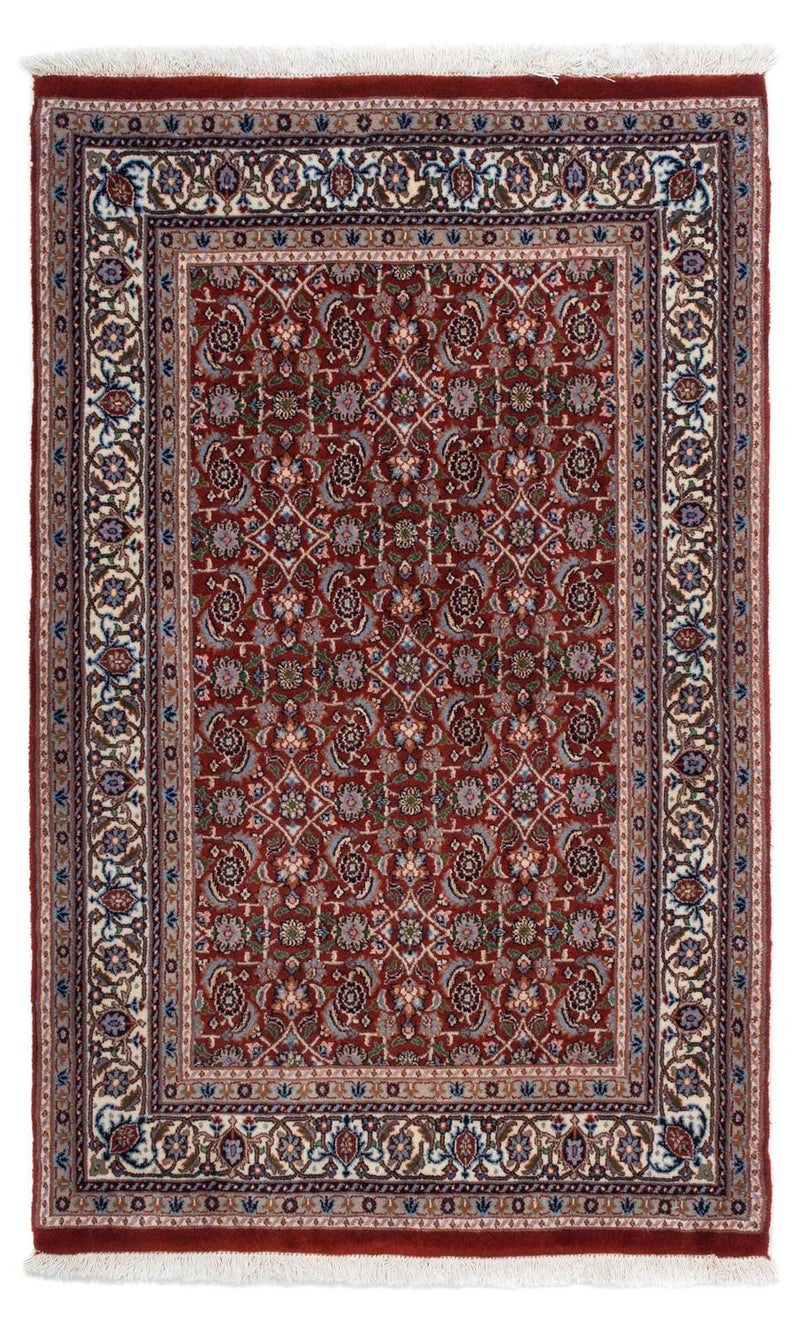 Tapis persan - Classique - 140 x 95 cm - rouge foncé