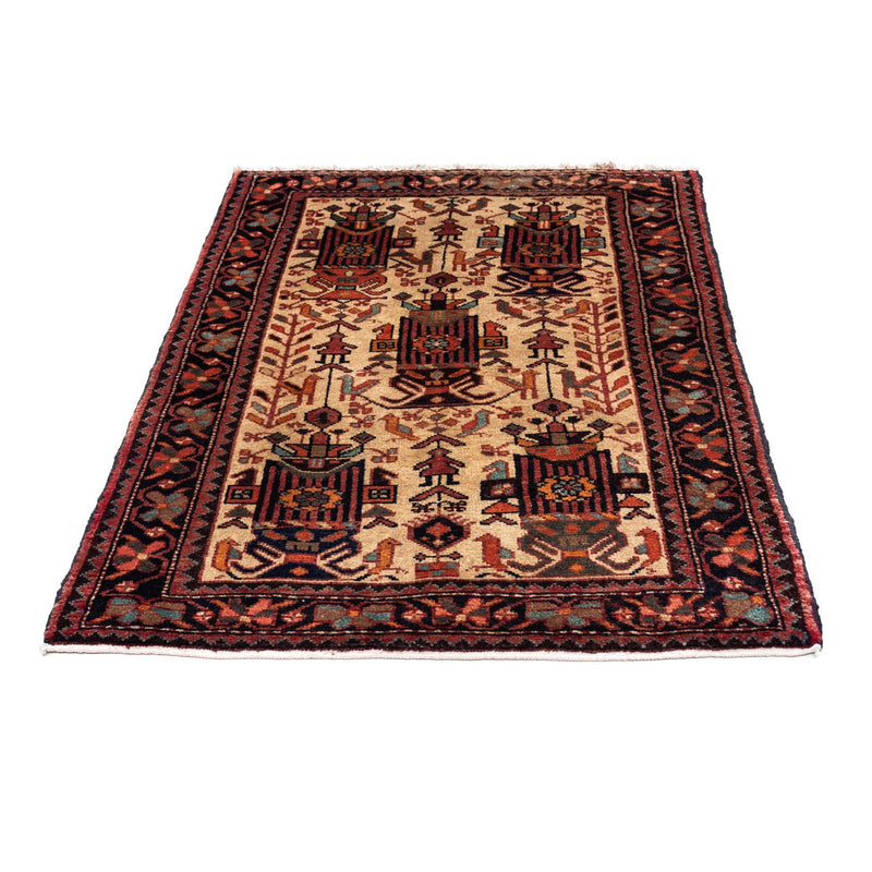 Tapis persan - Nomadic - 133 x 95 cm - beige