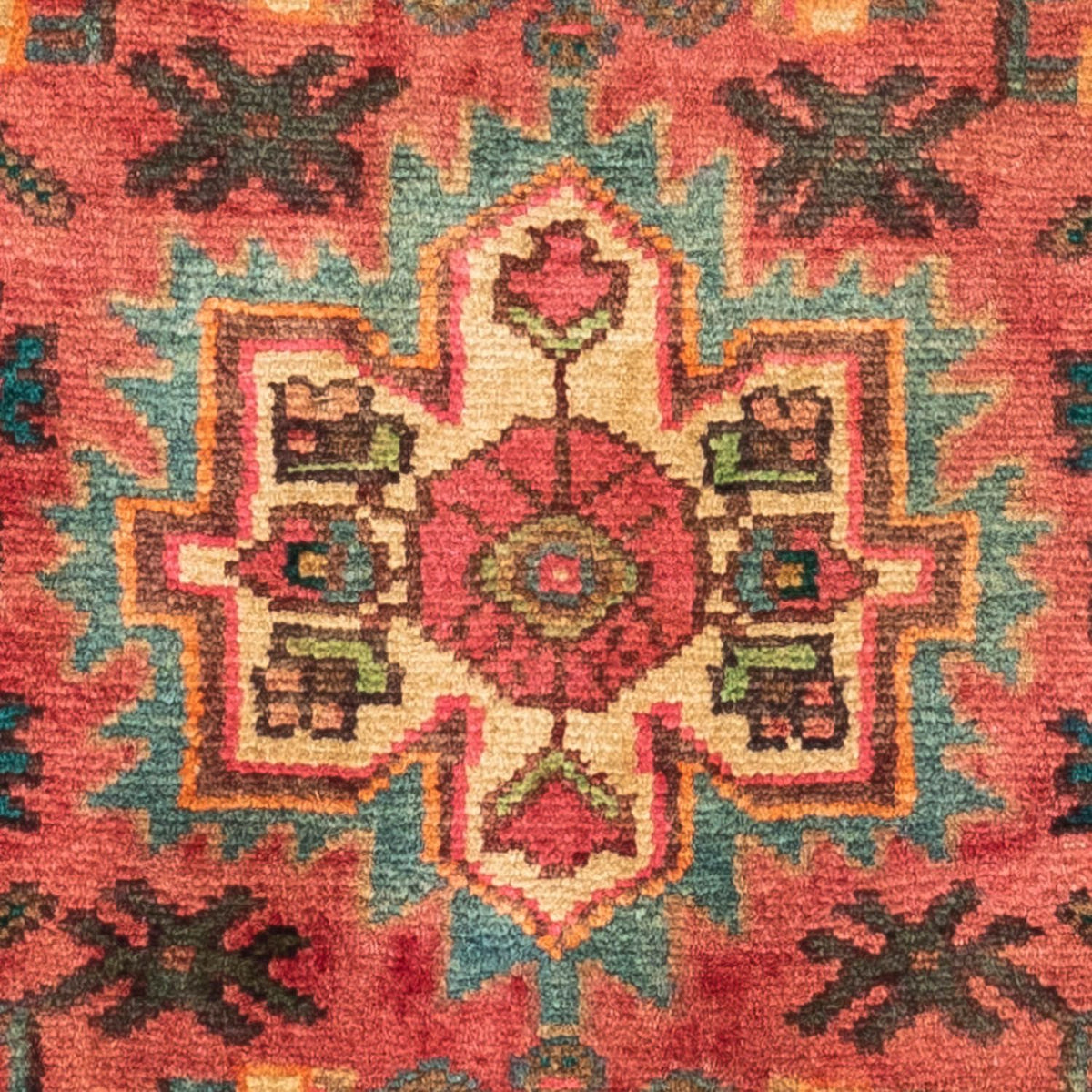 Tapis persan - Nomadic - 110 x 75 cm - rouge