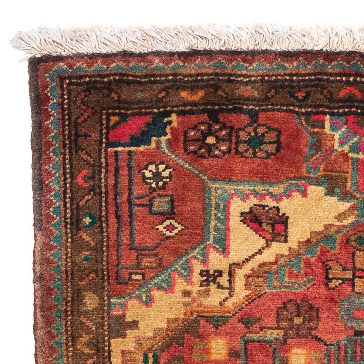 Tapis persan - Nomadic - 110 x 75 cm - rouge