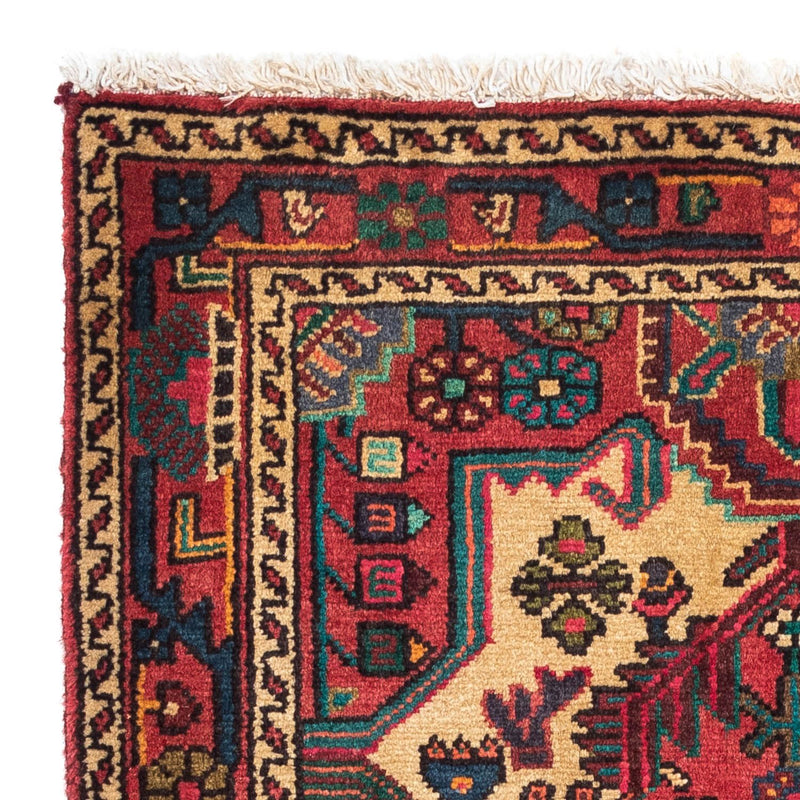 Tapis persan - Nomadic - 125 x 88 cm - rouge