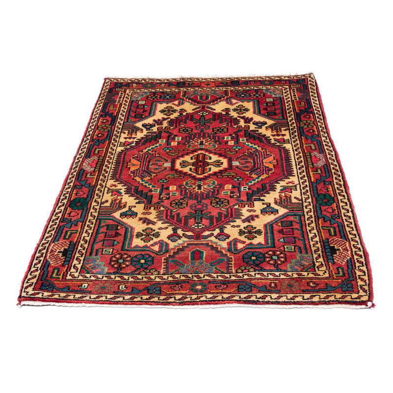 Tapis persan - Nomadic - 125 x 88 cm - rouge