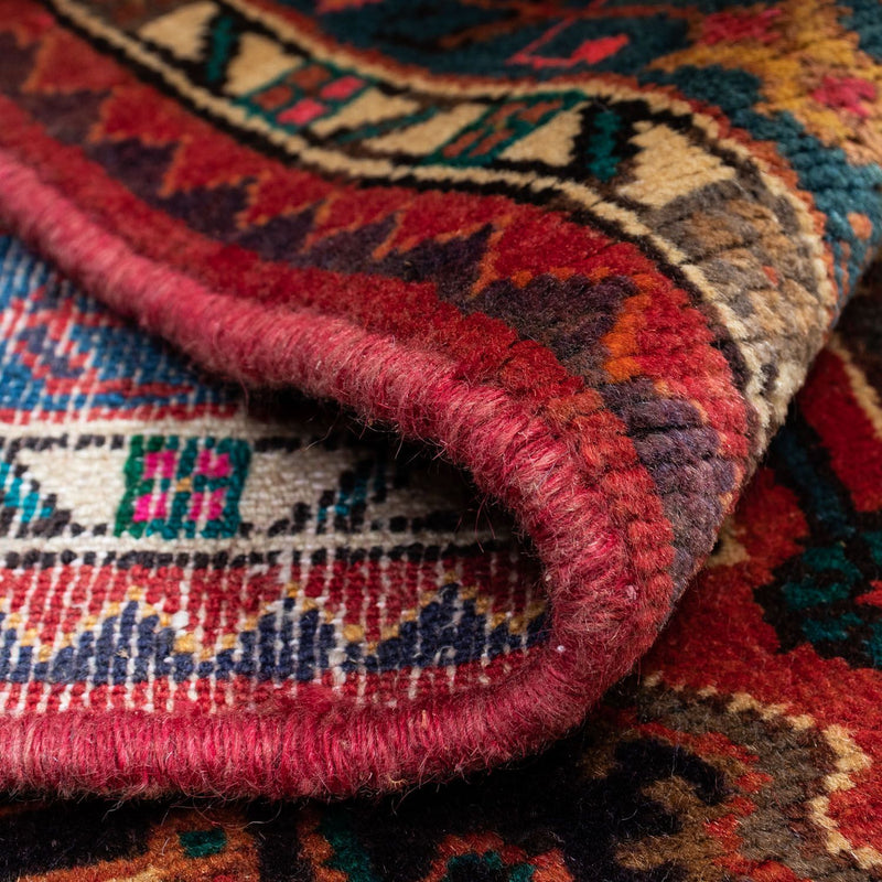 Tapis persan - Nomadic - 130 x 95 cm - rouge