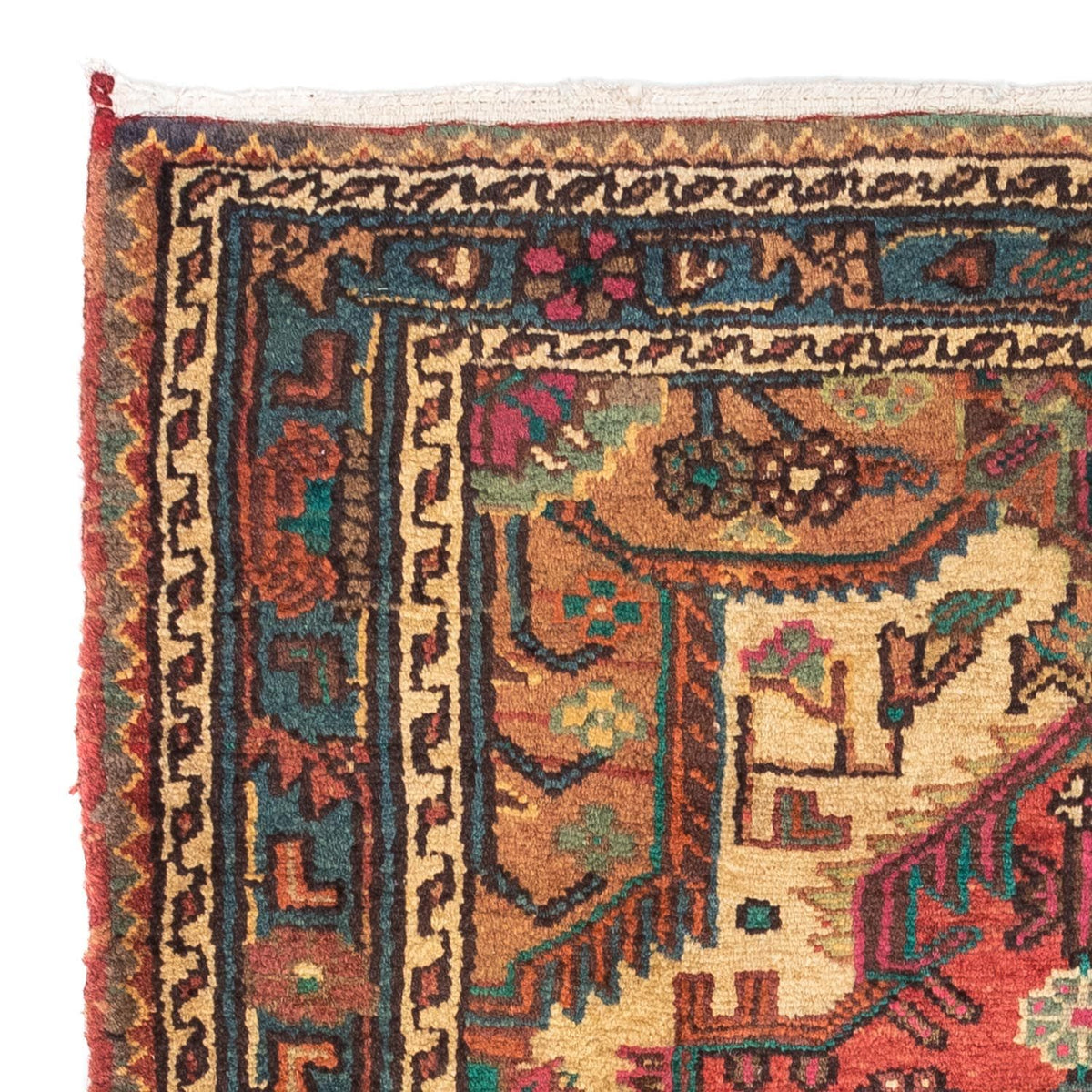 Tapis persan - Nomadic - 120 x 85 cm - rouge