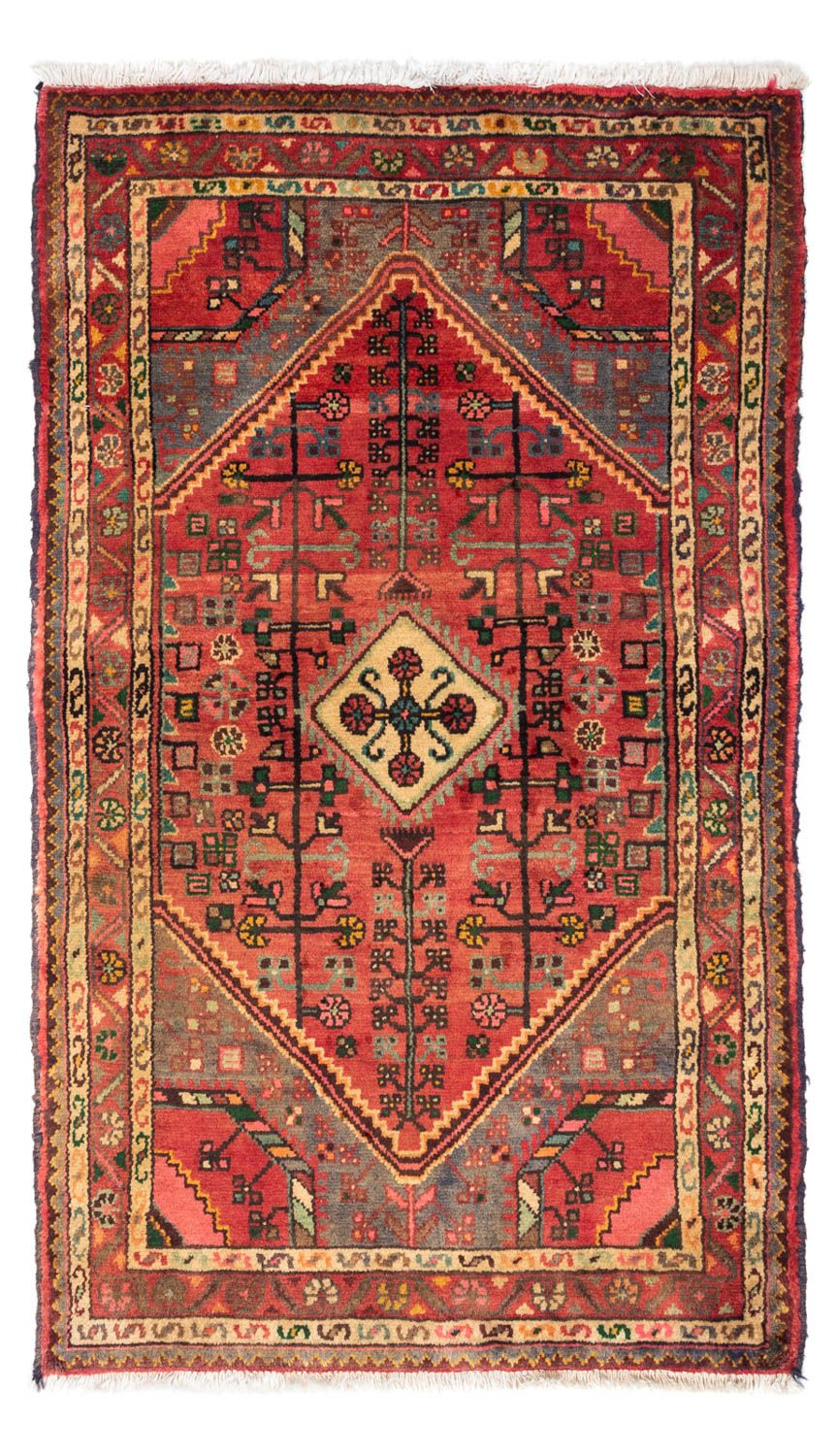Tapis persan - Nomadic - 140 x 82 cm - rouge