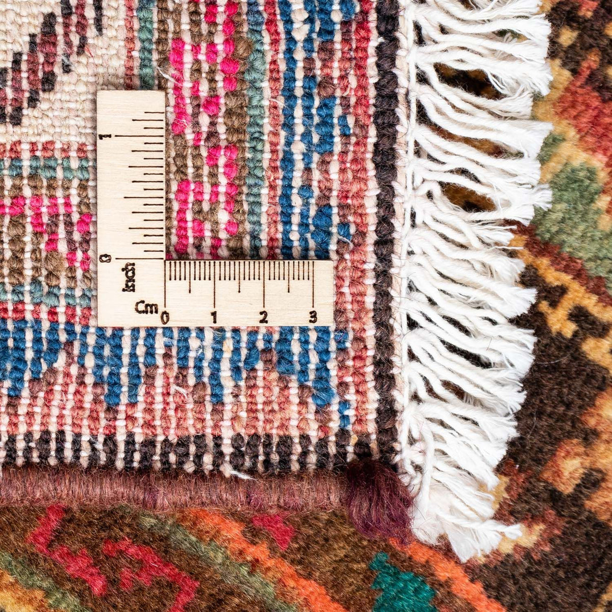 Tapis persan - Nomadic - 120 x 80 cm - rouge clair