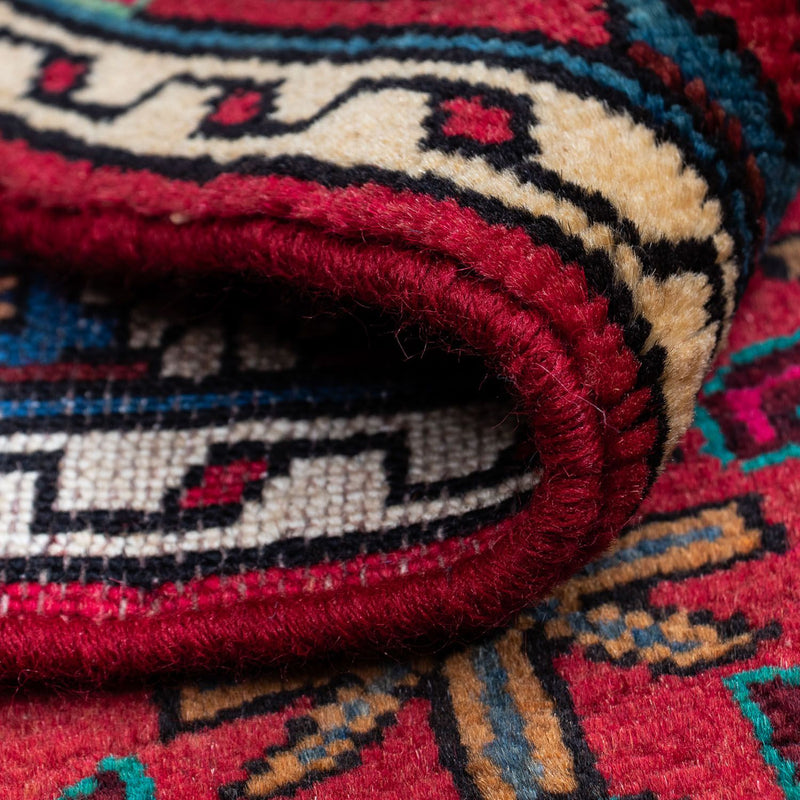 Tapis persan - Nomadic - 122 x 84 cm - rouge