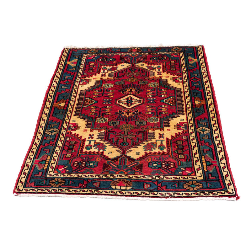 Tapis persan - Nomadic - 122 x 84 cm - rouge