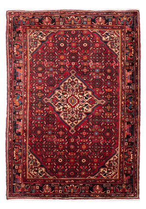 Tapis persan - Nomadic - 218 x 156 cm - rouge foncé