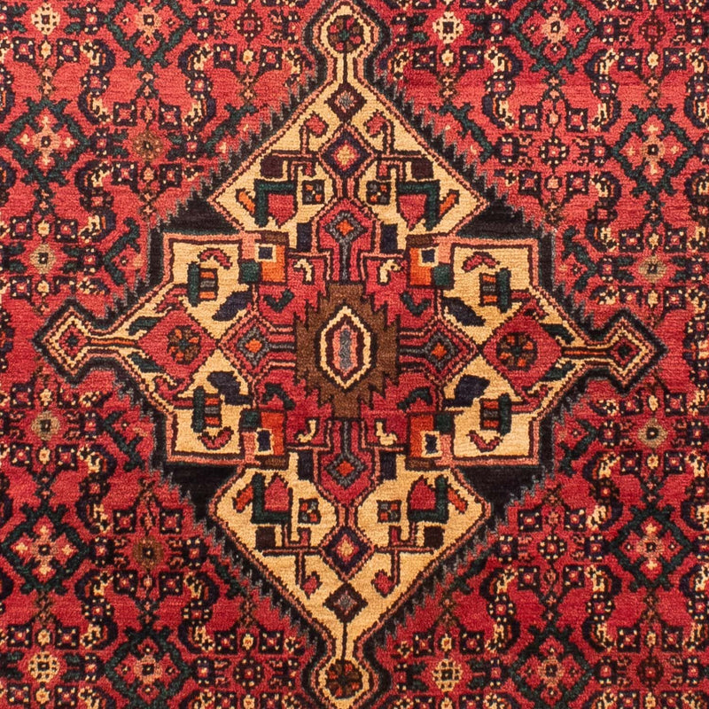 Tapis persan - Nomadic - 210 x 150 cm - rouge