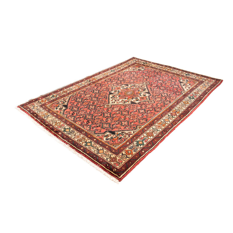 Tapis persan - Nomadic - 210 x 150 cm - rouge