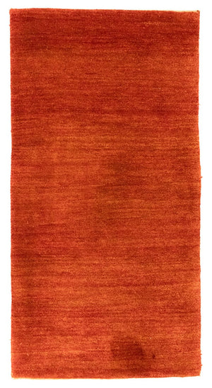 Tapis Gabbeh - Persan - 140 x 70 cm - rouge