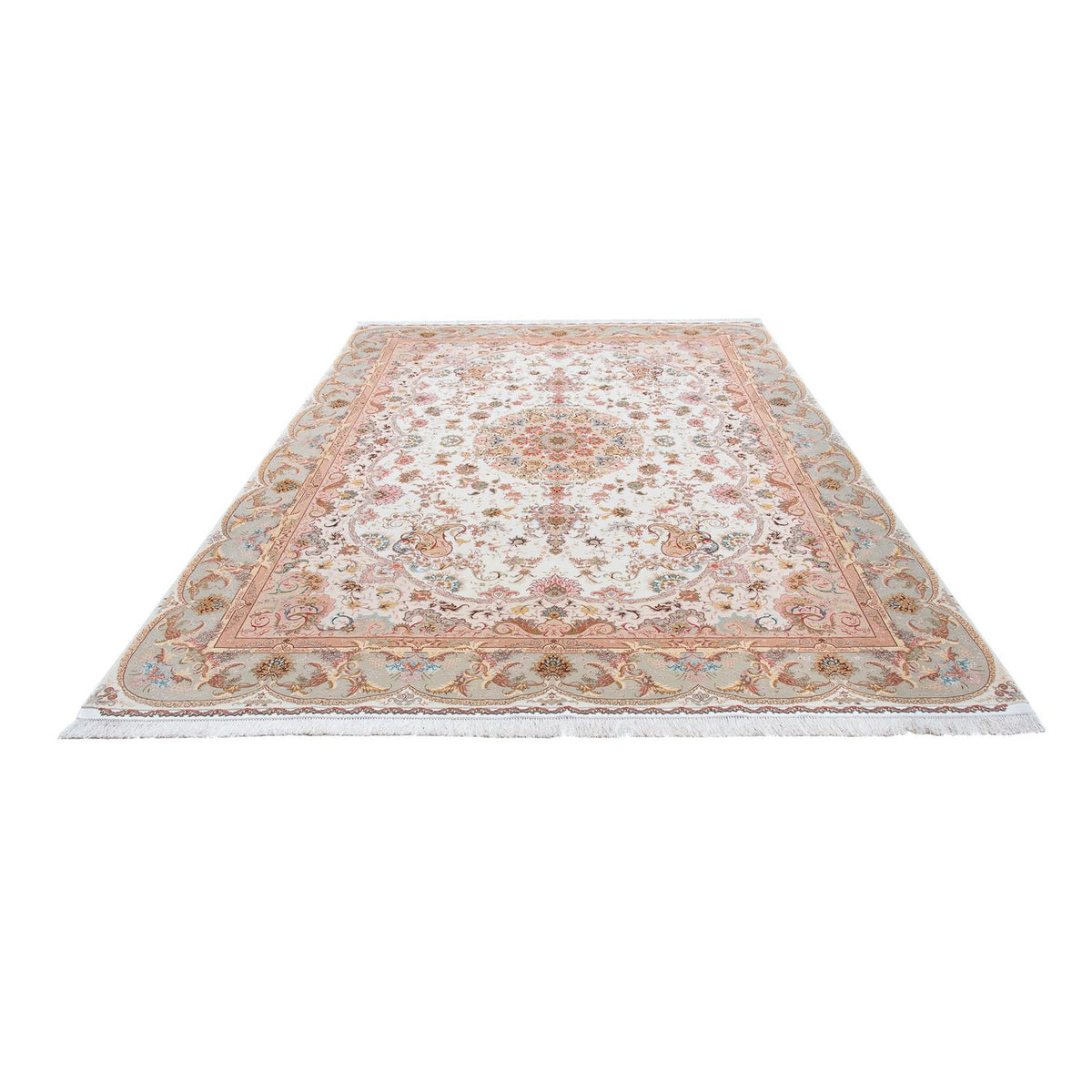 Tapis persan - Tabriz - Premium - 340 x 246 cm - beige