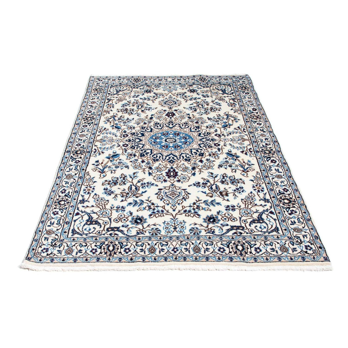 Tapis persan - Nain - Royal - 187 x 114 cm - beige