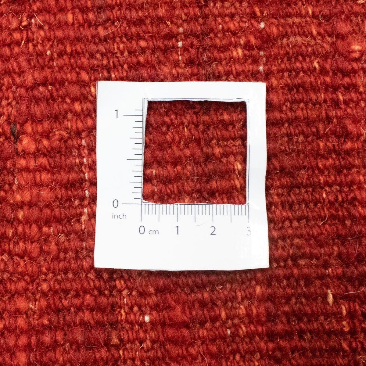 Tapis Gabbeh - Persan - 203 x 140 cm - rouge